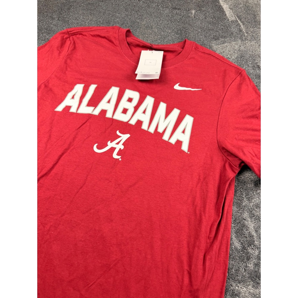 Nike‎ Alabama Crimson Tide Mens Large Red Short Sleeve Graphic T-Shirt NWT